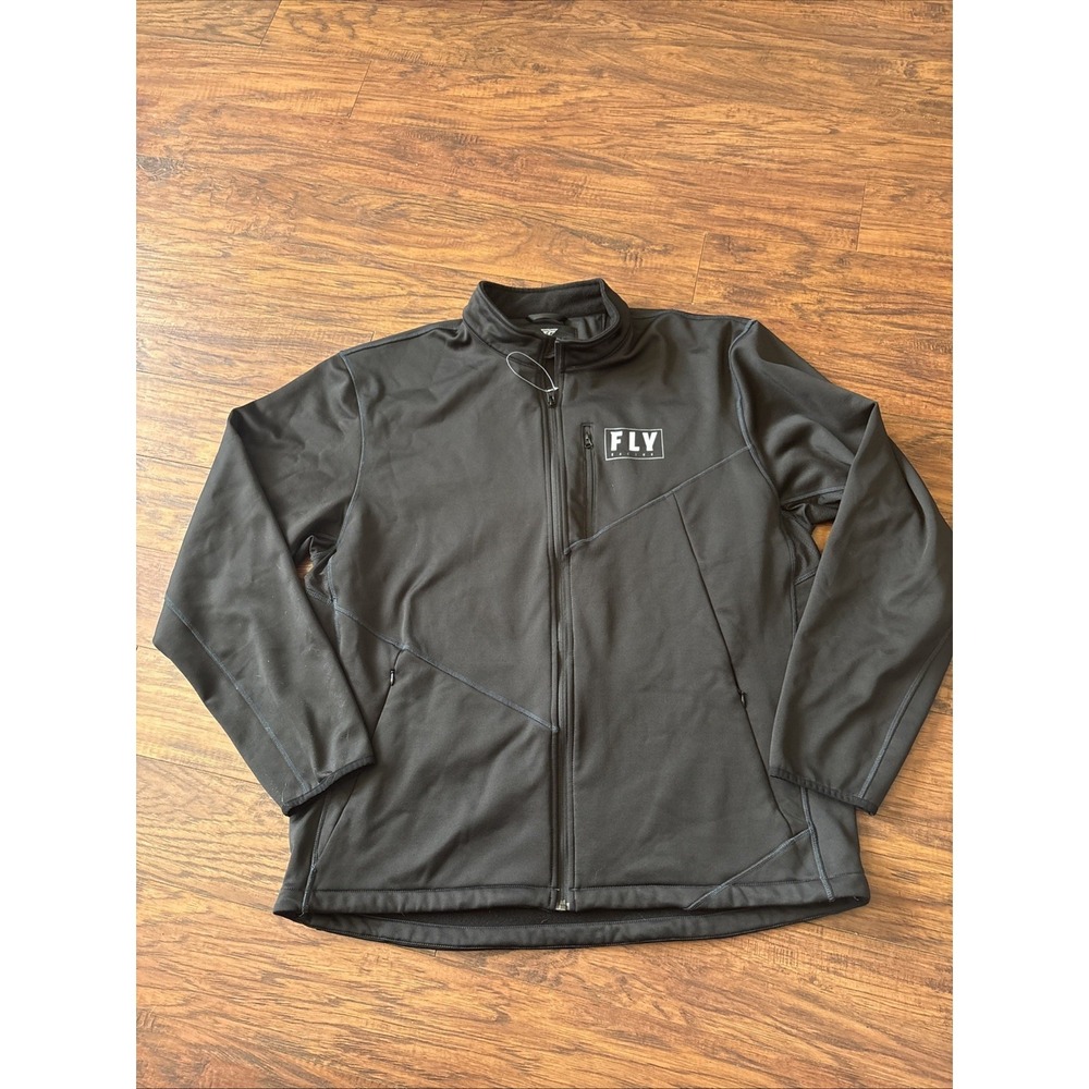 Fly Racing Adult MID-Layer Jacket Size 4XL Black